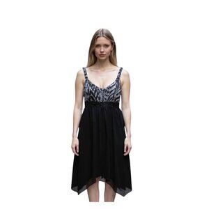 EnFocus Studio Y2K Fairy Dress Black Size 10 Babydoll Homecoming Whimsigoth